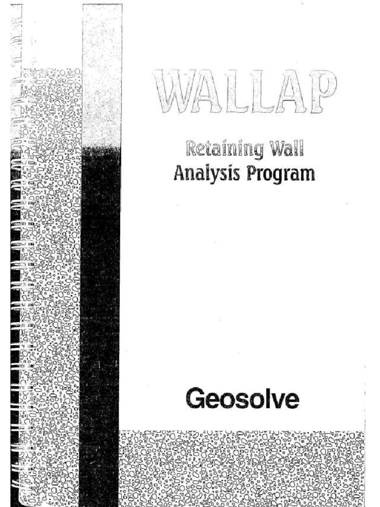 geosolve wallap manual